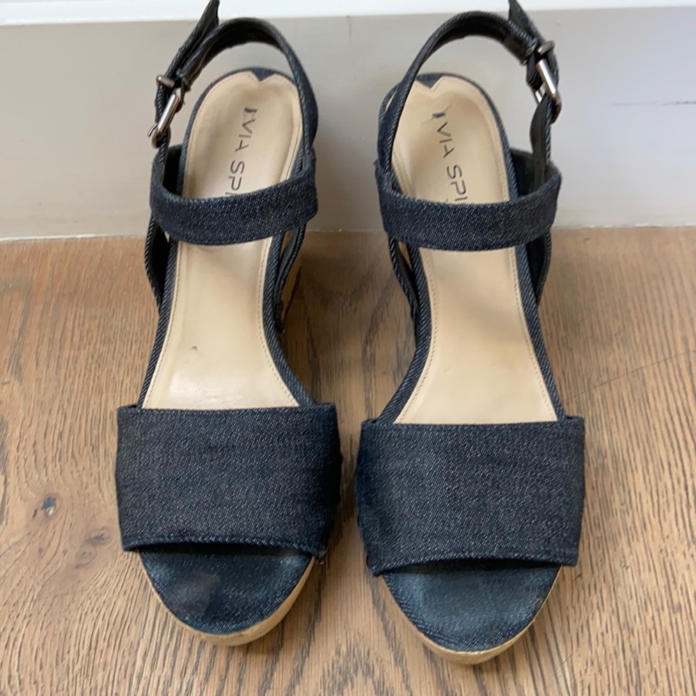 Via Spiga Denim Wallis Espadrilles - Picture 5 of 7